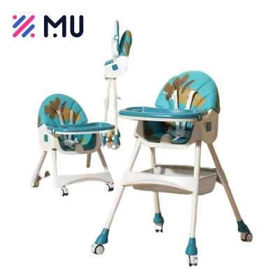 Wholesale Custom Adjustment Height Rocking Chair 3 in 1 Feeding Baby High Chair for Dining